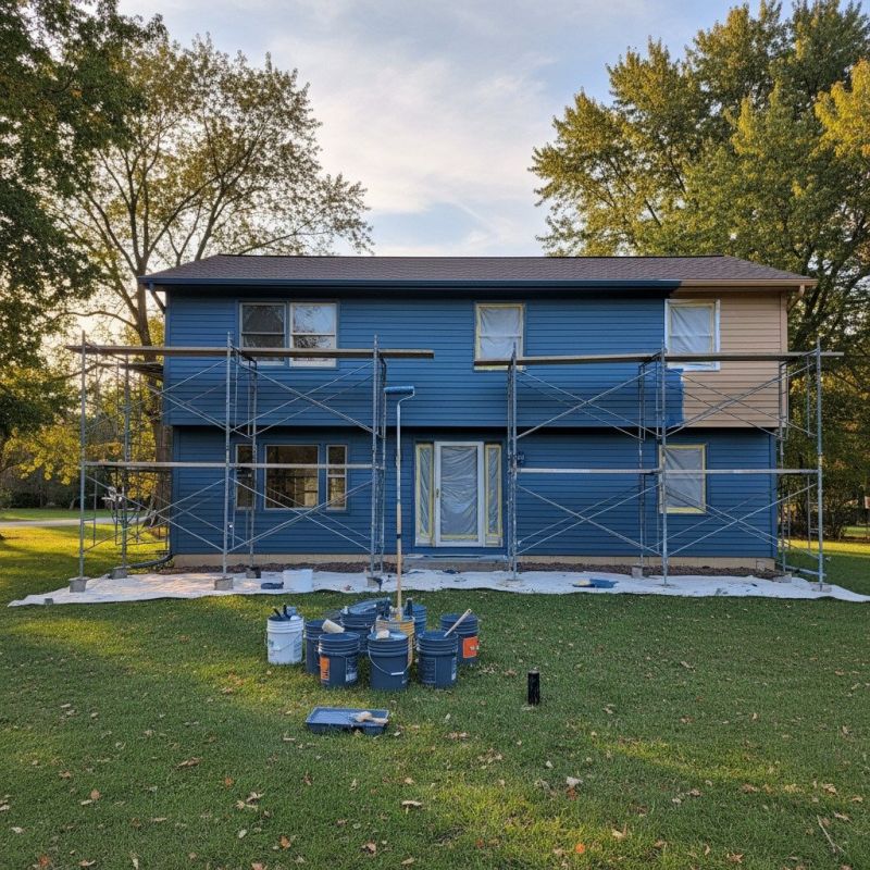 Vinyl Siding Painting in Longmont, CO